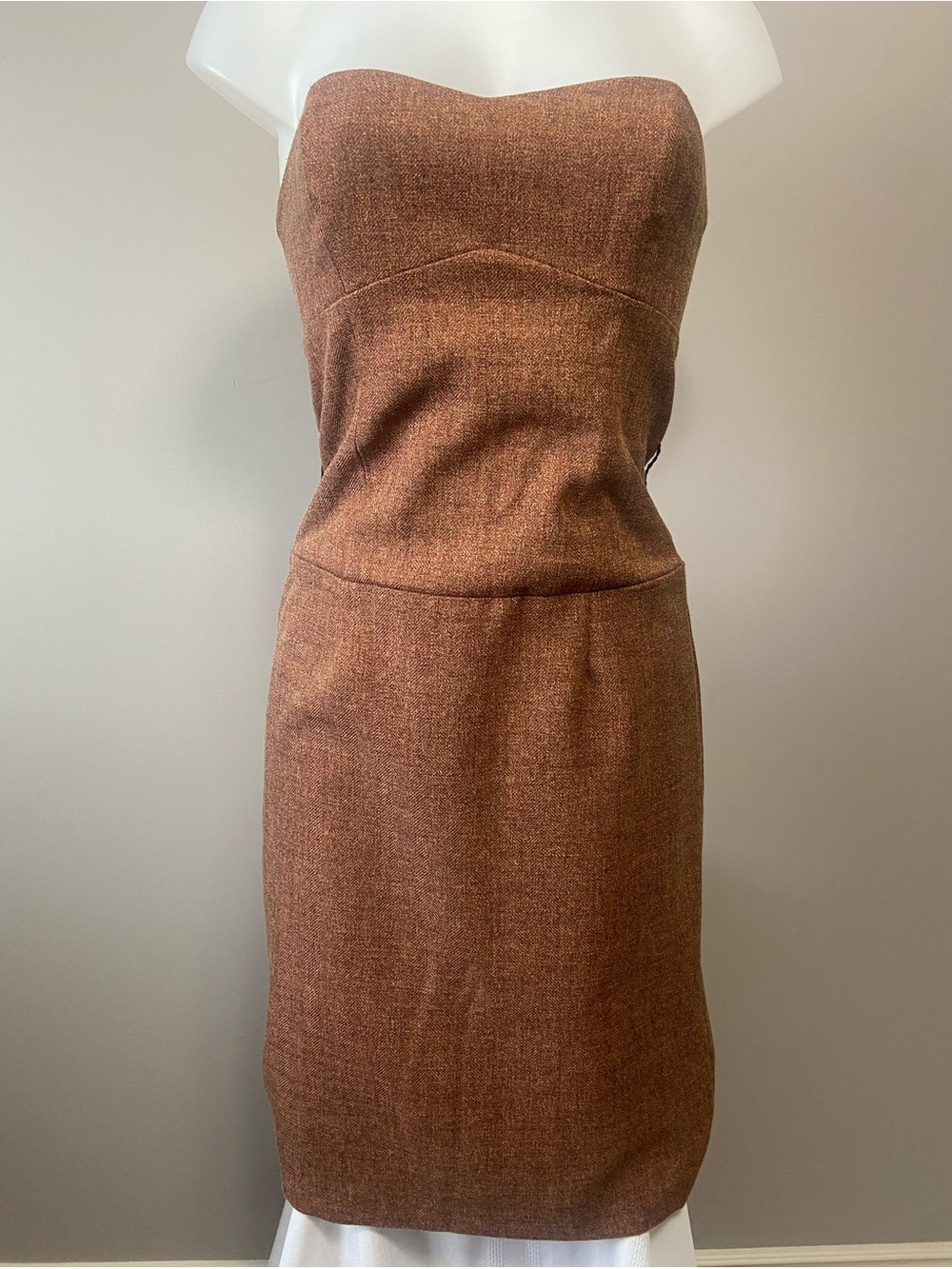 Molly New York Brown and Cream Labelled Garment